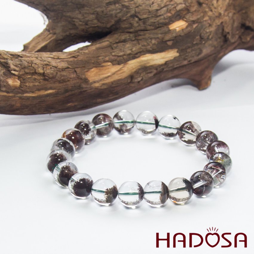 Thạch anh ưu linh nâu đỏ 10mm