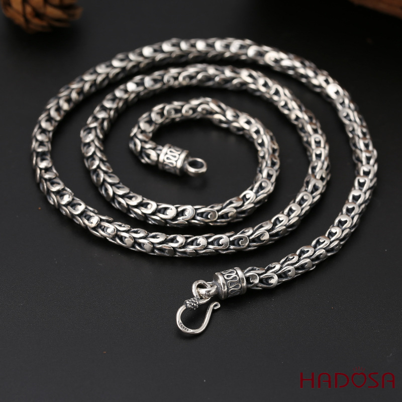 Dây chuyền vảy Rồng bạc Thái