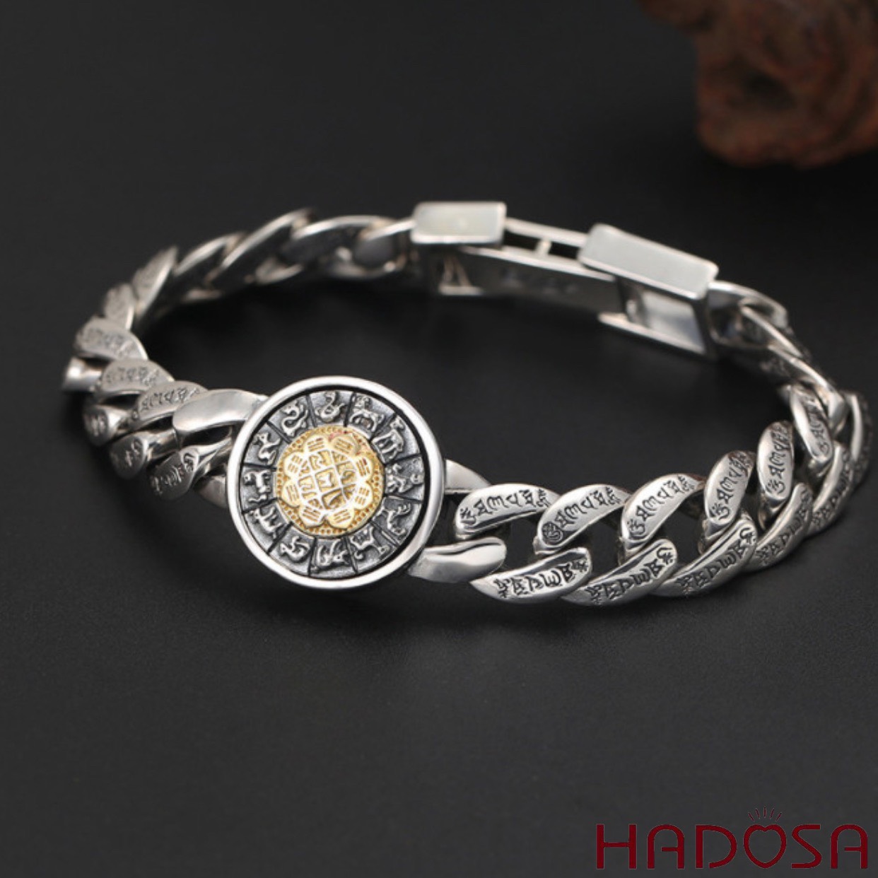 Lắc bạc nam to 12 con giáp