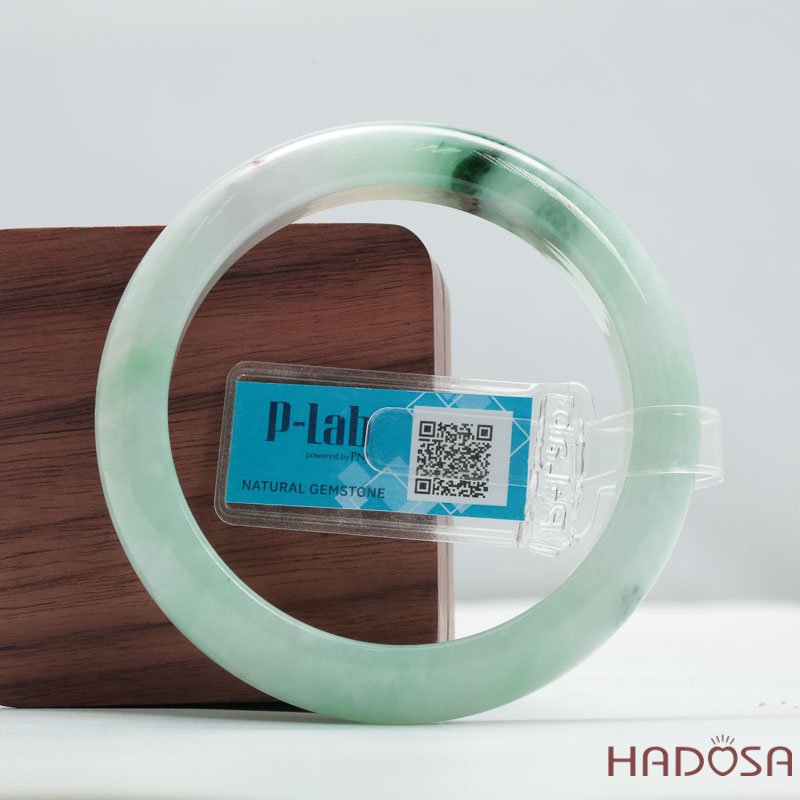 Ngọc Type A Cẩm Thạch Nếp Xanh Môn Ni 52