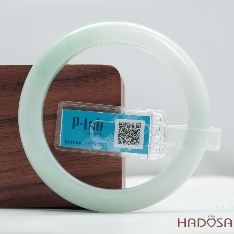 Ngọc Phỉ Thúy Type A Xanh Nước Trong Bản Hẹ Ni 54