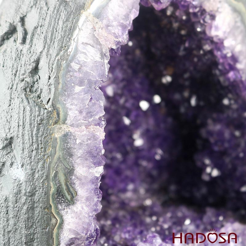 Hang thạch anh tím 6A  (3- 6kg/cái)