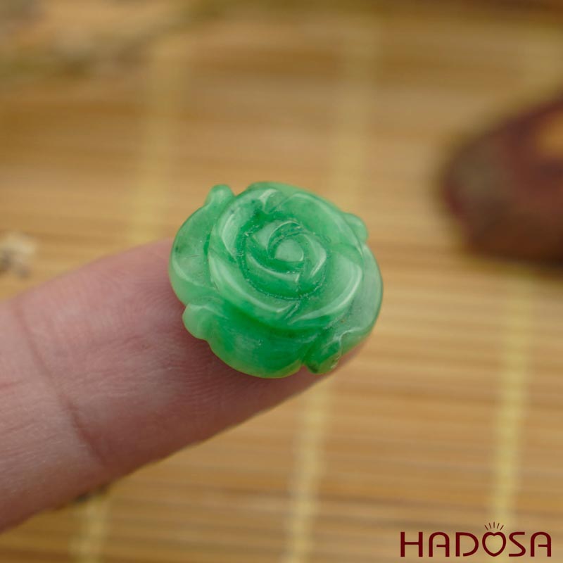 Hoa mẫu đơn cẩm thạch xanh lí