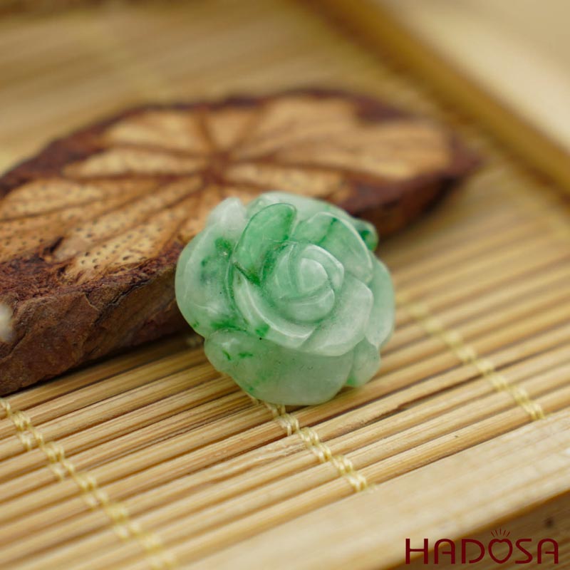 Hoa mẫu đơn cẩm thạch xanh lí