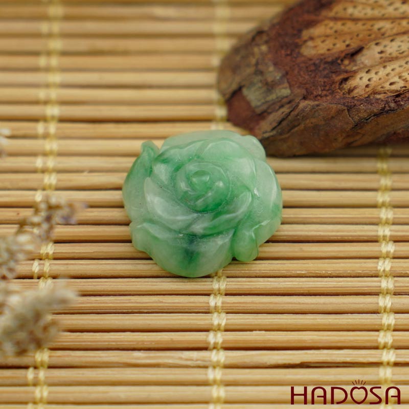 Hoa mẫu đơn cẩm thạch xanh lí