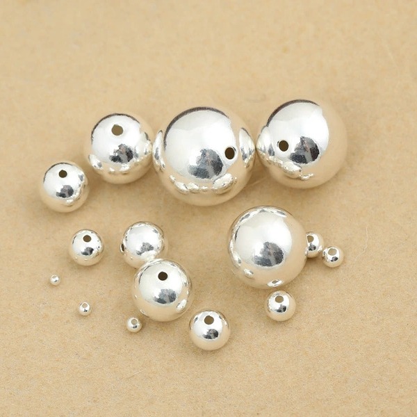 Hạt xỏ tròn trơn lỗ nhỏ