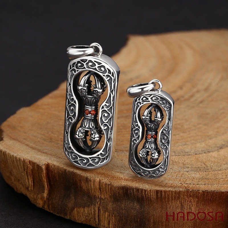 Mặt Dây Nam Bạc Thái Kim Cang Xử Tụ Linh Tâm Pháp 1