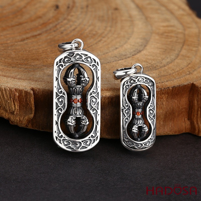Mặt Dây Nam Bạc Thái Kim Cang Xử Tụ Linh Tâm Pháp 1