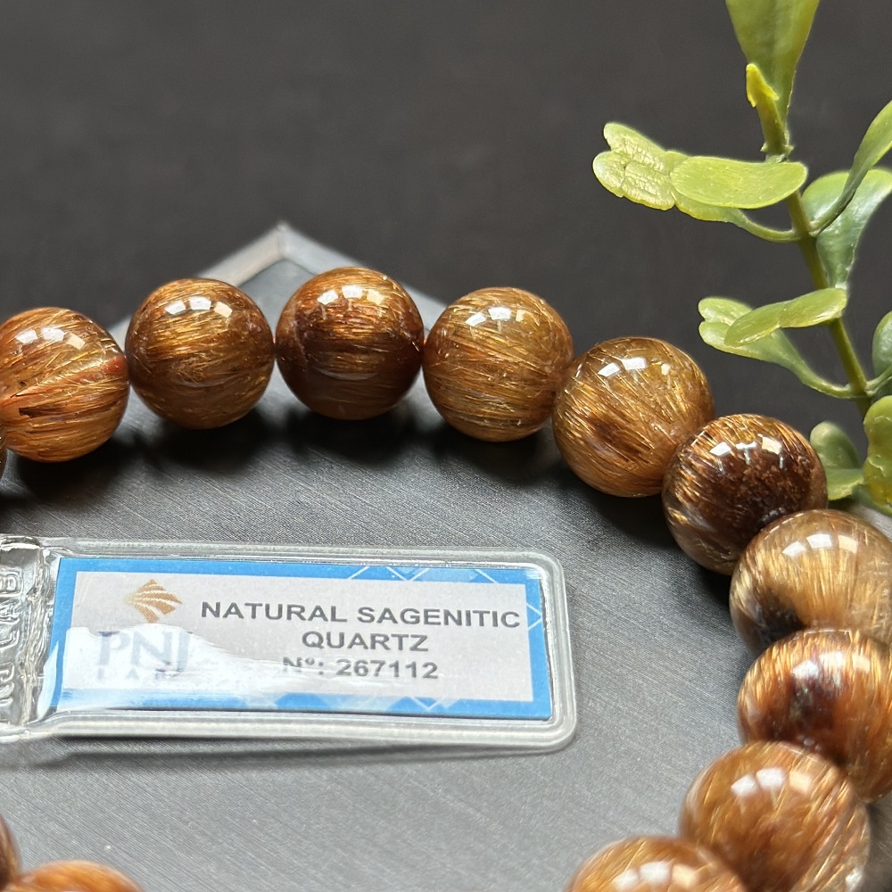 Thạch Anh tóc đồng 11 ly chuẩn 7A cao cấp