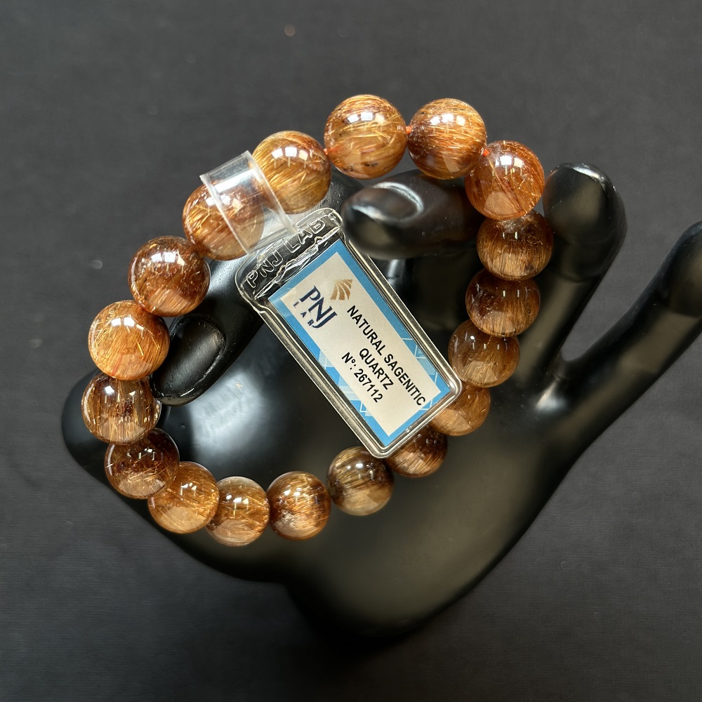 Thạch Anh tóc đồng 11 ly chuẩn 7A cao cấp