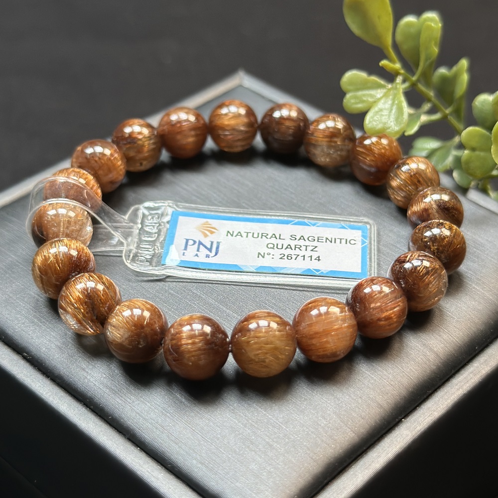 Thạch anh tóc đồng Vip 9mm đồng trục chuẩn 8A