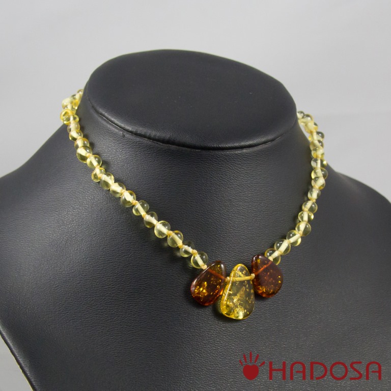 Vòng cổ Hổ phách Baltic cho em bé