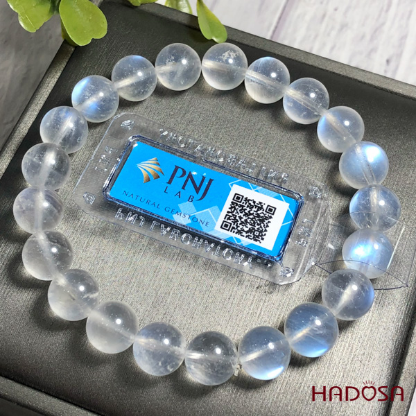 Vòng đá Mặt Trăng 9mm chuẩn 8A