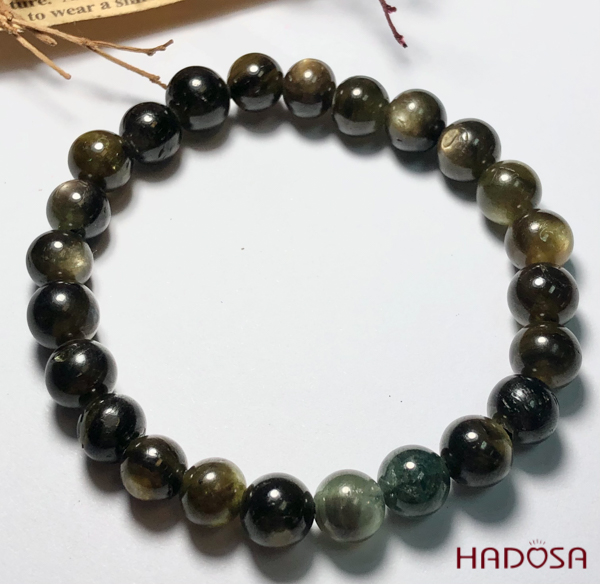 Vòng đá Sapphire ánh titan cao cấp 7mm chuẩn 5A