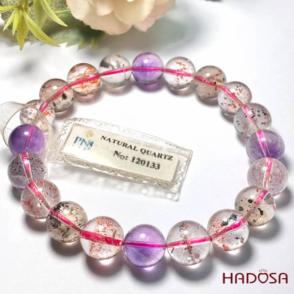 Vòng đá Supper Seven 8mm chuẩn 4A