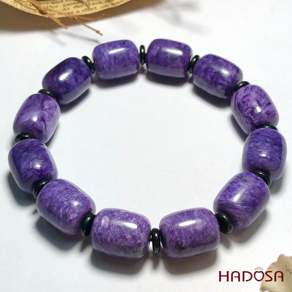 Vòng đá lu thống Mắt Rồng 11*13mm cao cấp chuẩn 5A