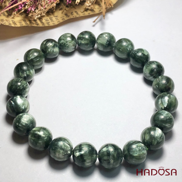 Vòng tay đá Mắt Rồng xanh 09mm 5A