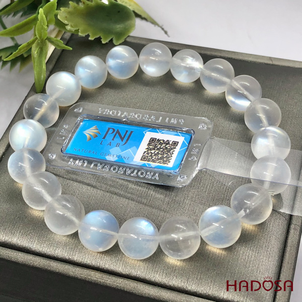 Vòng đá Mặt Trăng 10mm cao cấp chuẩn 8A