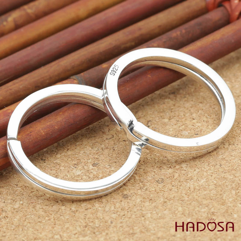 Khoen móc khoá bạc 30mm