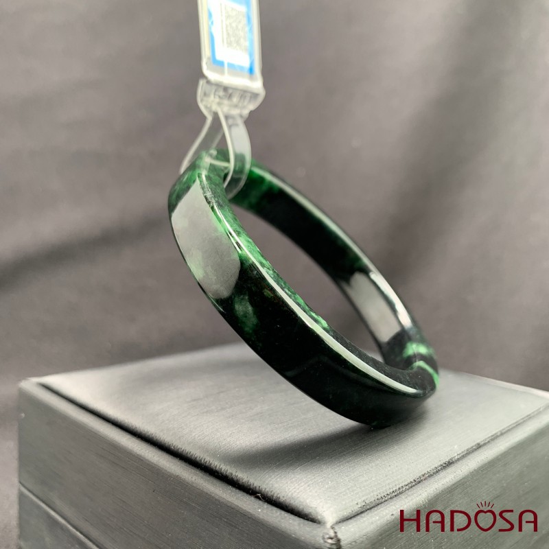 Vòng Ngọc Cẩm Thạch vuông sơn thủy ni 50