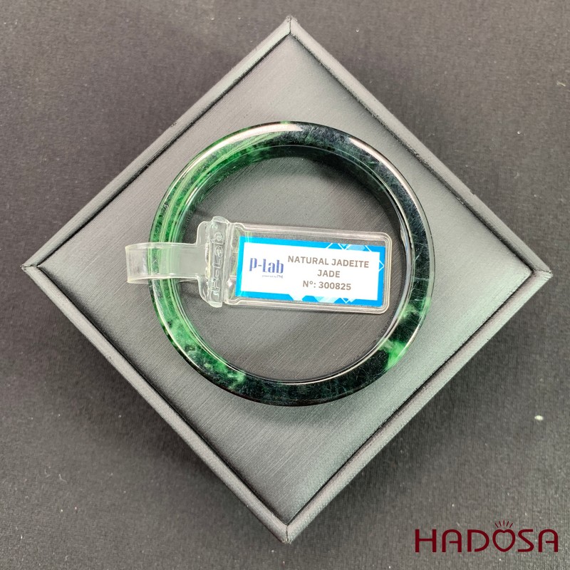 Vòng Ngọc Cẩm Thạch vuông sơn thủy ni 50