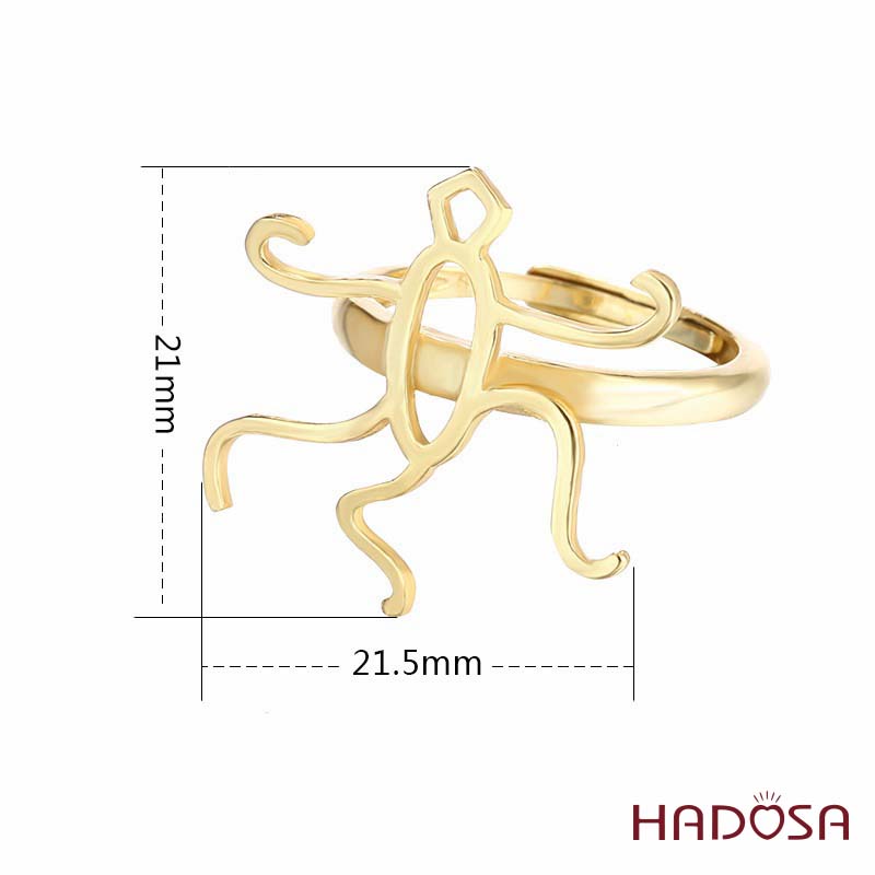 Khung nhẫn bạc Tỳ Hưu 22x22mm