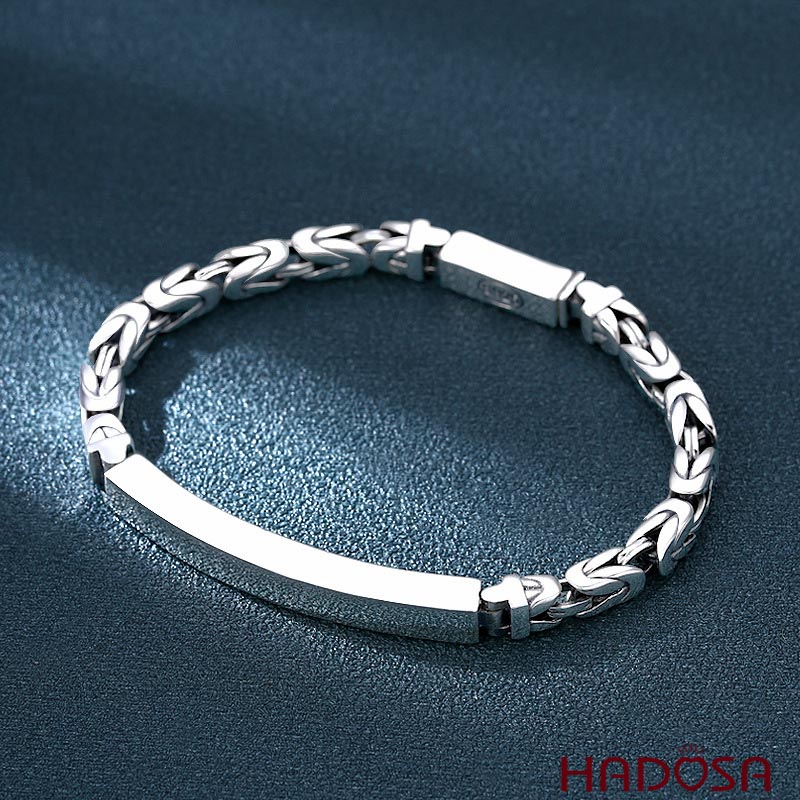 Lắc tay nam bạc đẹp