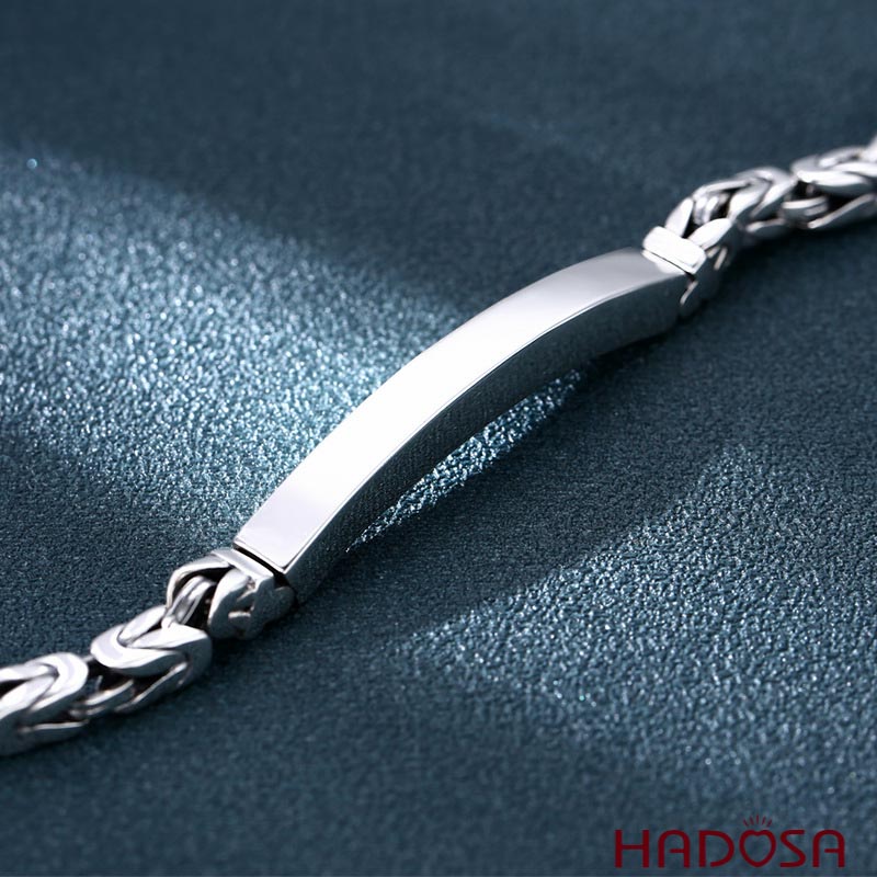 Lắc tay nam bạc đẹp