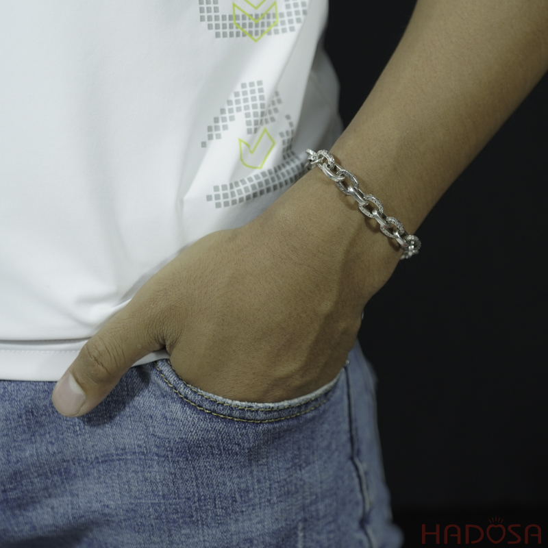 Lắc tay nam bạc Thái