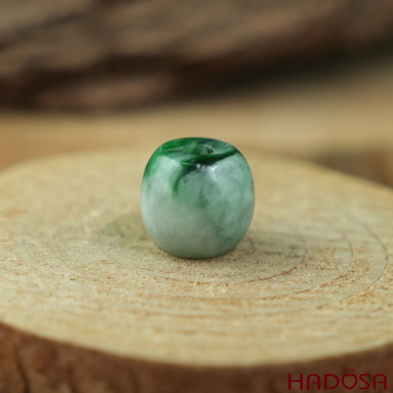 Lu thống Cẩm Thạch xanh vân hạt bầu 10mm