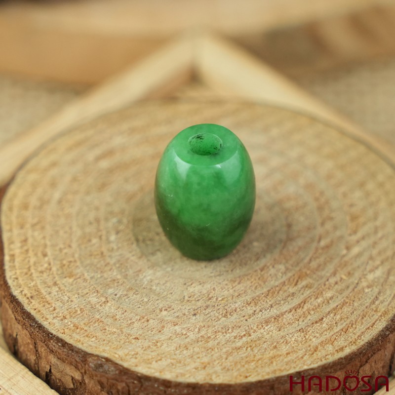 Lu thống Cẩm Thạch xanh sơn thủy 14x17mm