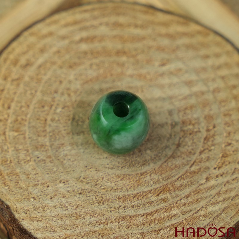 Lu thống Cẩm Thạch xanh đậu hạt bầu 10-12mm