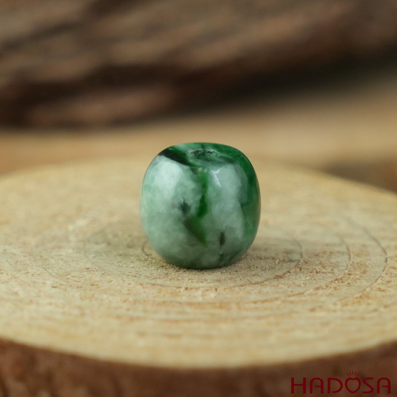Lu thống Cẩm Thạch xanh vân hạt bầu 10mm