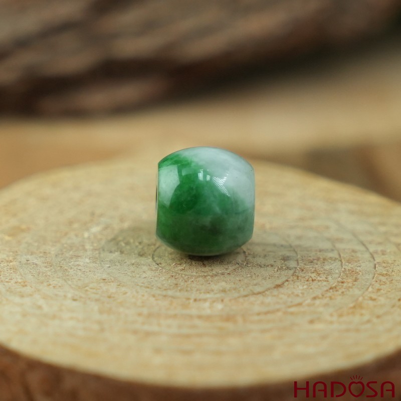 Lu thống Cẩm Thạch xanh vân hạt bầu 10mm