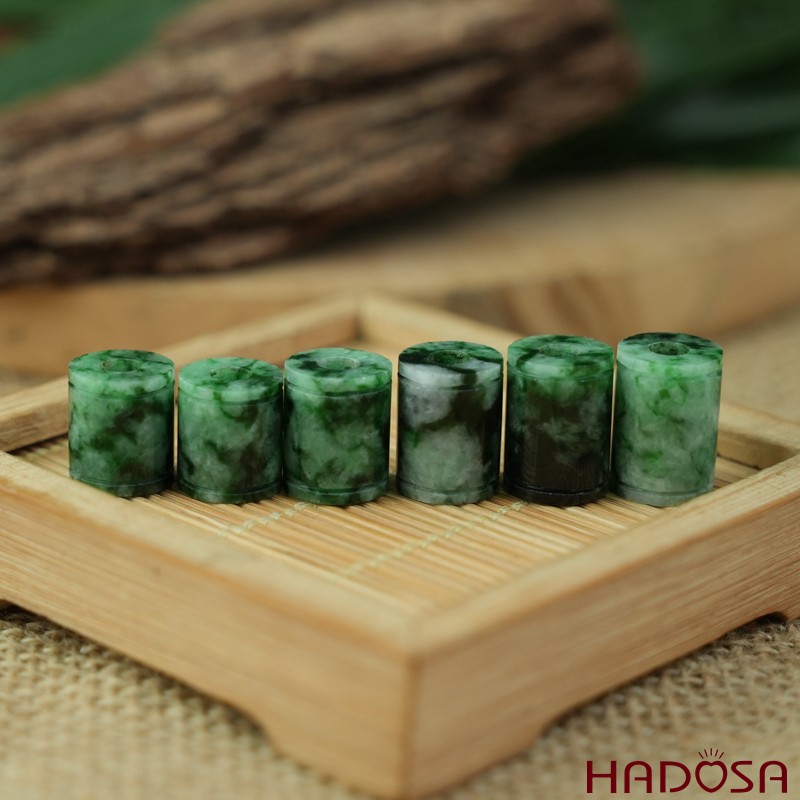 Lu thống Cẩm Thạch xanh lục 12-15mm