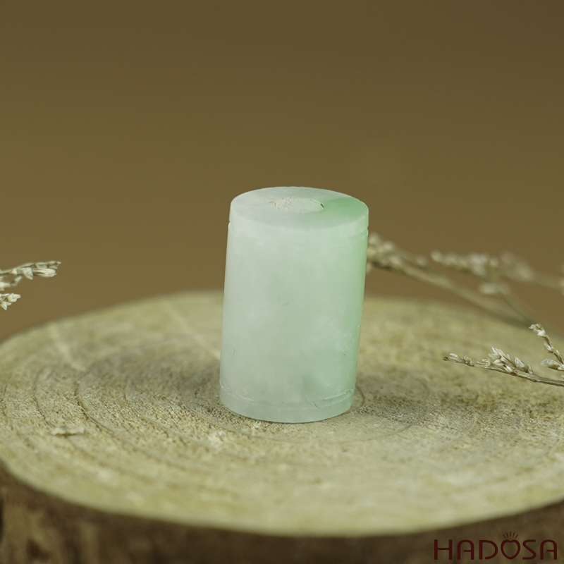 Lu thống Cẩm Thạch xanh lý 11x14mm