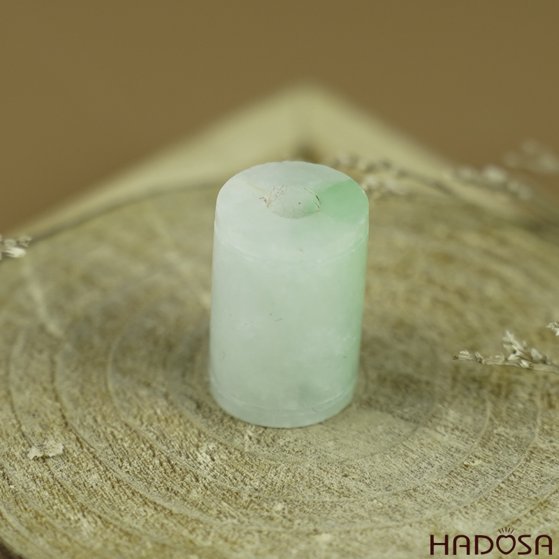 Lu thống Cẩm Thạch xanh lý 11x14mm