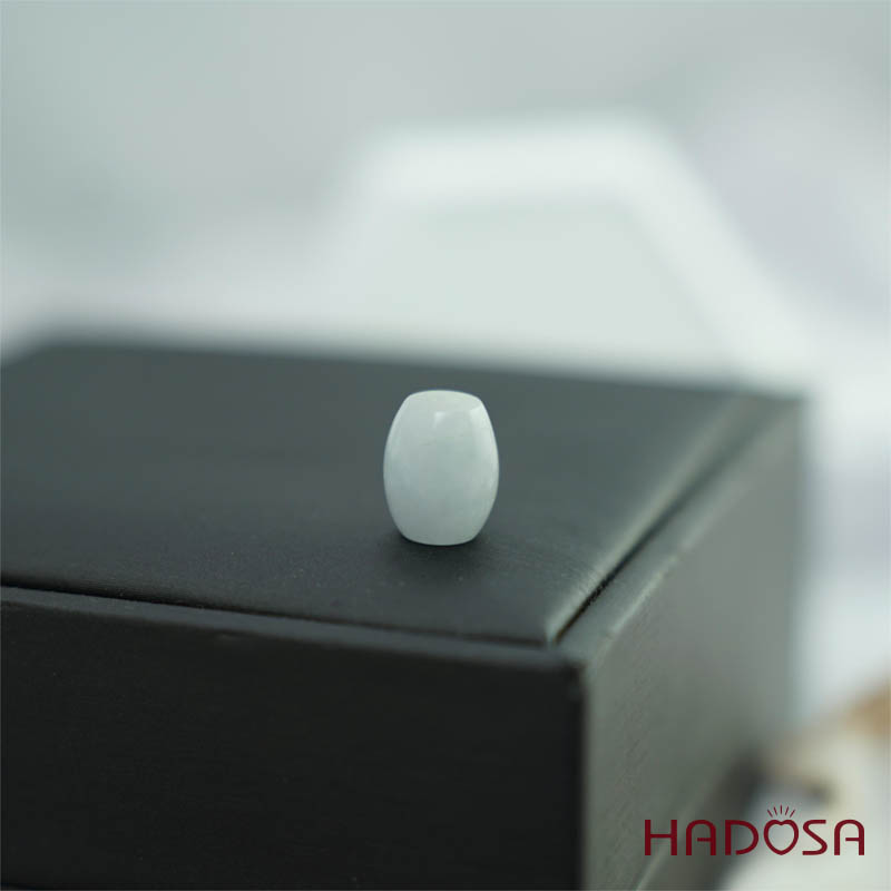 Lu thống Cẩm Thạch trắng môn 9x11mm