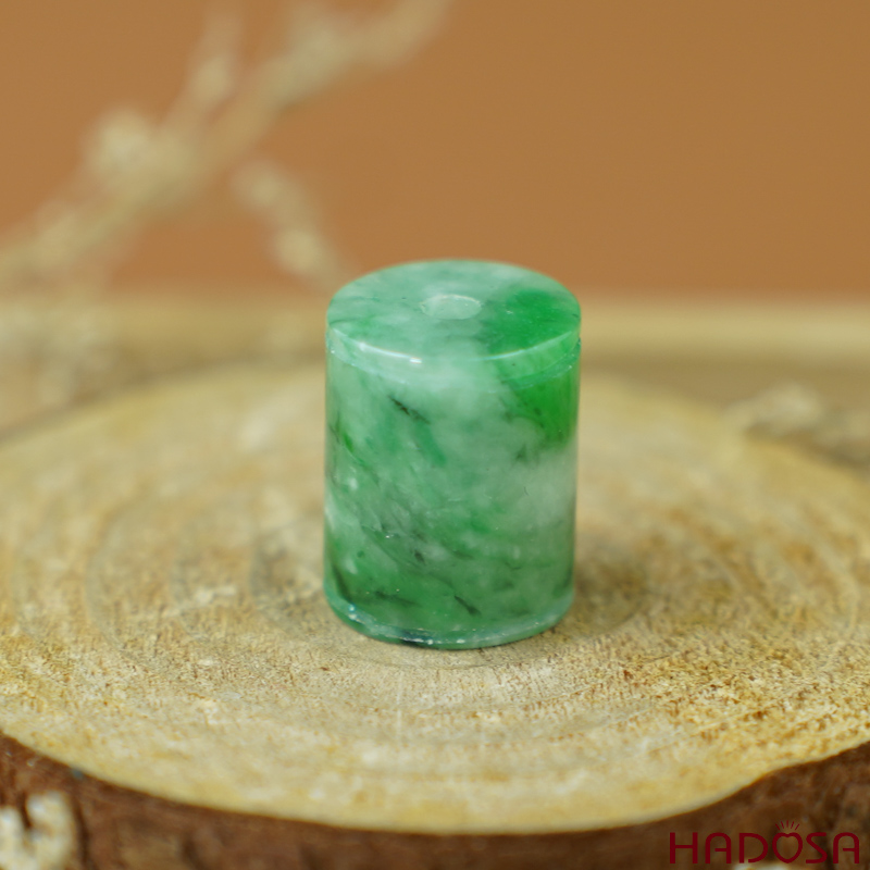 Lu thống Cẩm Thạch xanh lý 7x9mm