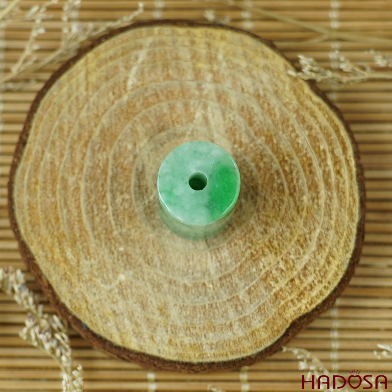 Lu thống Cẩm Thạch xanh lý 7x9mm