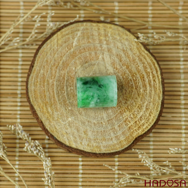 Lu thống Cẩm Thạch xanh lý 7x9mm