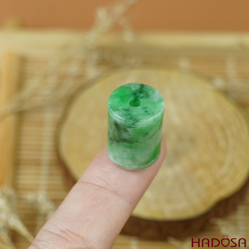 Lu thống Cẩm Thạch xanh lý 7x9mm