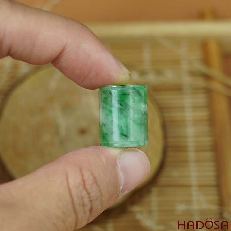 Lu thống Cẩm Thạch xanh lý 7x9mm