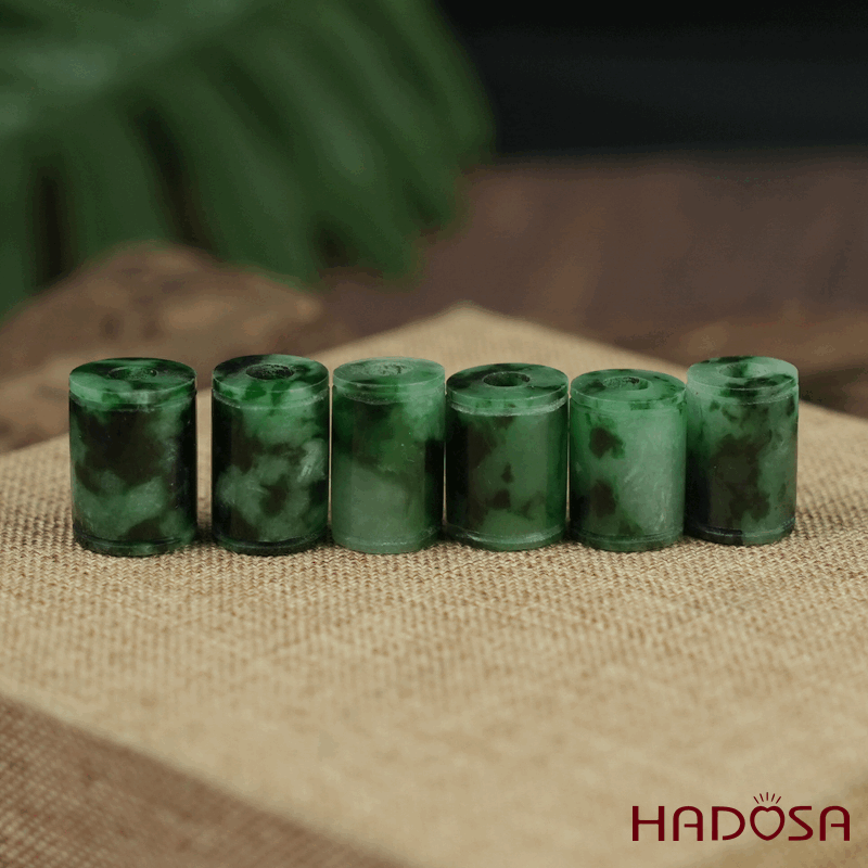 Lu thống Cẩm Thạch xanh vân lý đậm