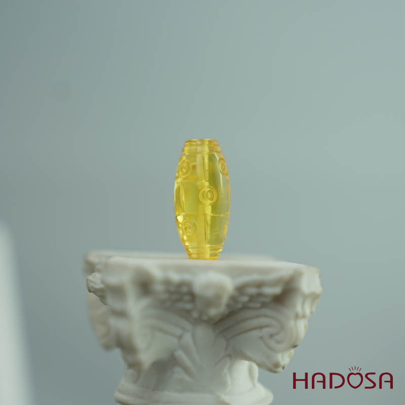 Lu thống hổ phách vàng sáng