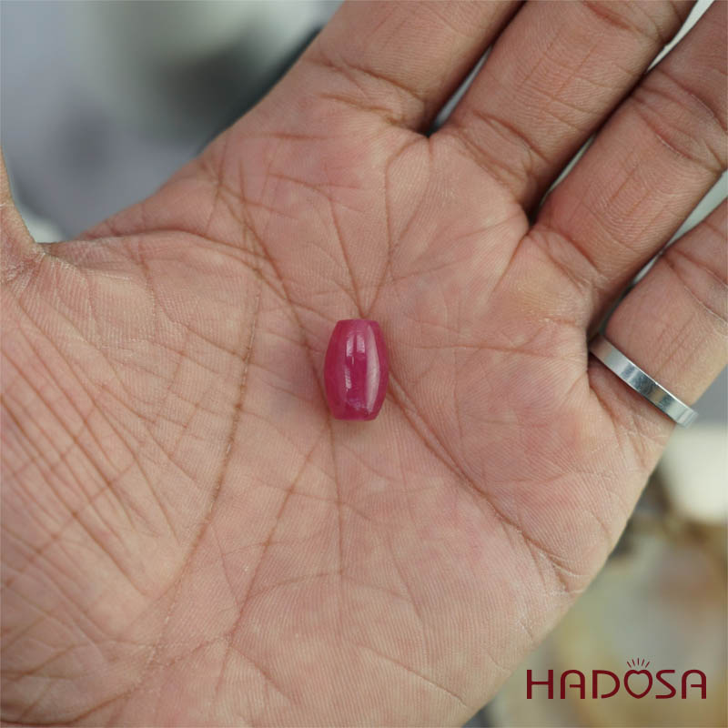 Ruby Thái hạt trúc 5A