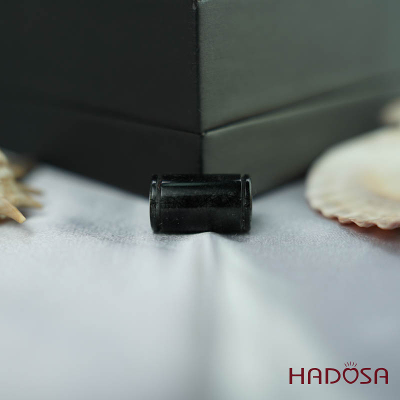 Lu thống Thạch anh tóc đen 10*17mm