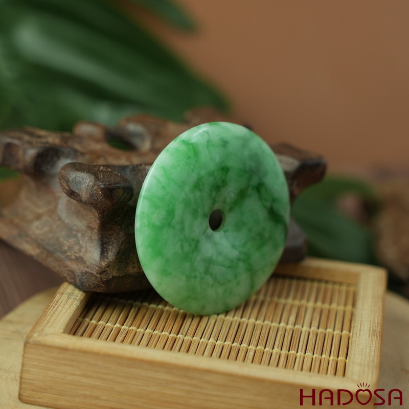 Mặt đồng điếu Cẩm Thạch vân lí bông 45mm