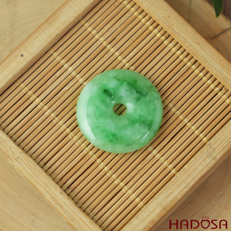 Mặt đồng điếu Cẩm Thạch vân lí bông 28mm