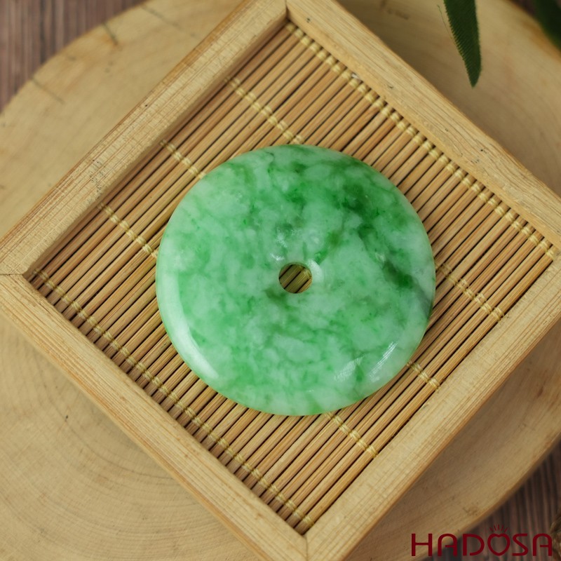 Mặt đồng điếu Cẩm Thạch vân lí bông 45mm